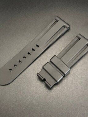Replacement Coloful Rubber Strap (Black)